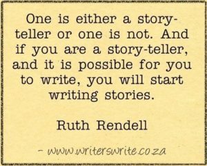 Ruth Rendell quote